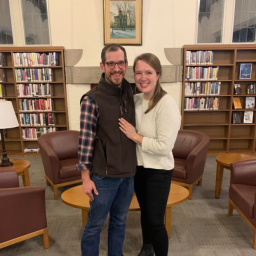 A Lovely Library Engagement