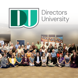 group shot of Directors University graduates