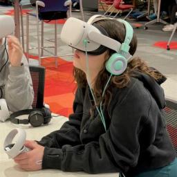 My Library is…Providing “Sliding Glass Doors” with Virtual Reality! 