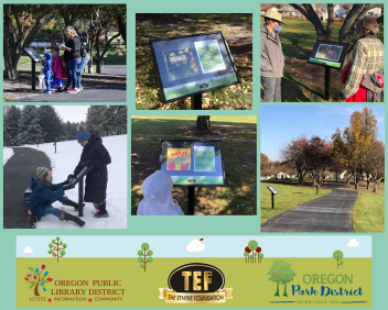 StoryWalk© at Oregon Park West- How to Get Patrons on the Move!