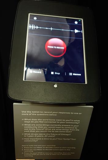 Idea: Patron Stories via iPad