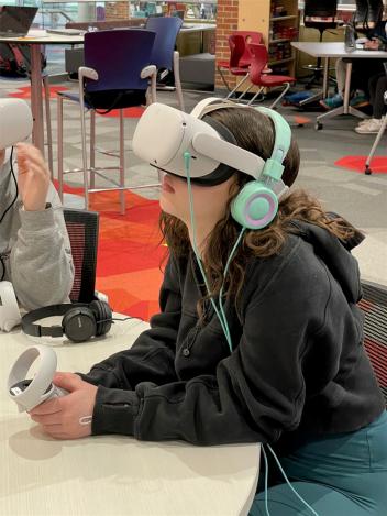 My Library Is… Providing “Sliding Glass Doors” with Virtual Reality!