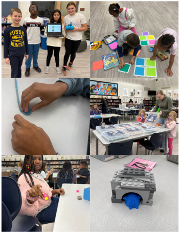 Students utilize new STEM kits in six photos